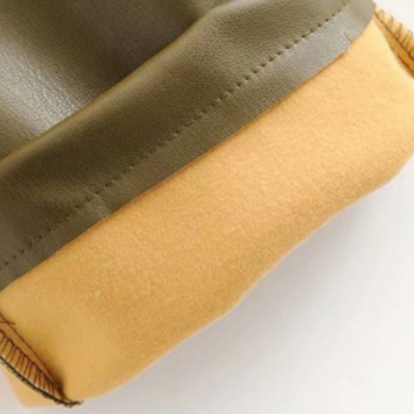 Leather bract leather trouser woman - Picture 9 of 9